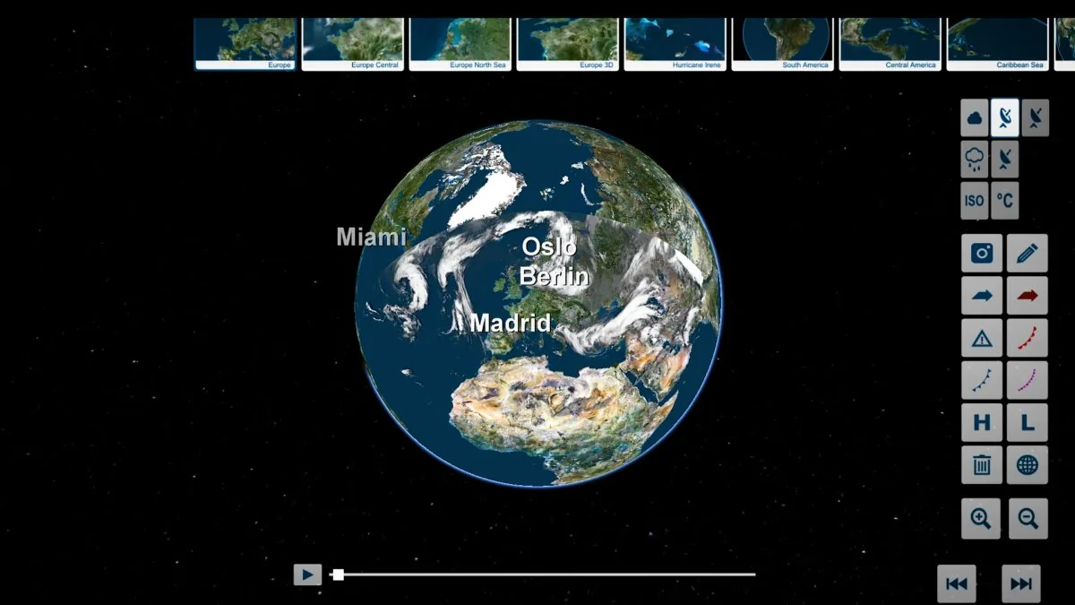 trivisTOUCH satellite view of weather event