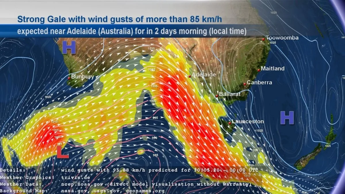 askMeteo Strong Gale weather