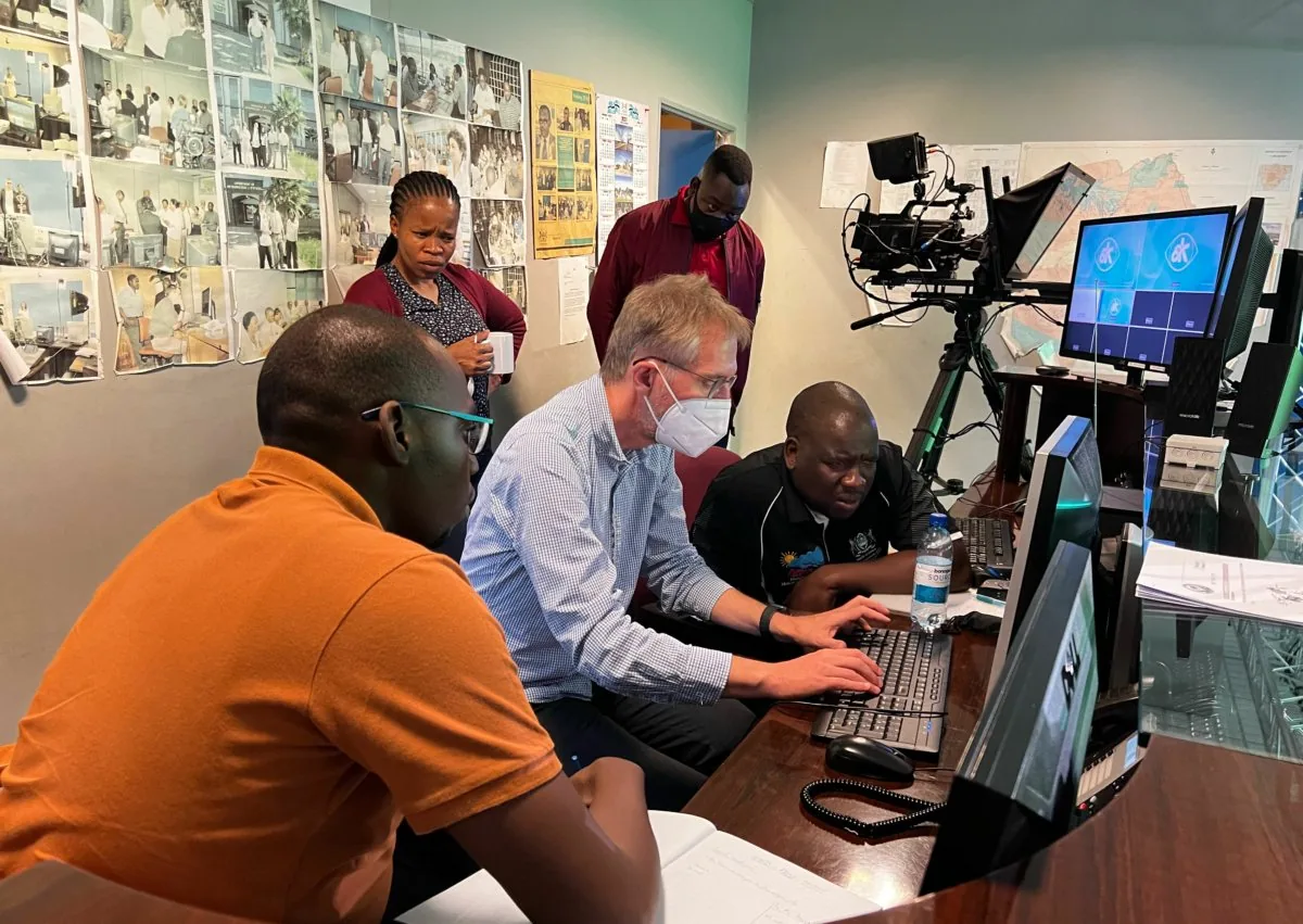 Refurnishing of TriVis Weather Graphix Studio and Website for the BDMS – image 5 of 5