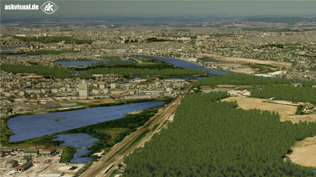Revolutionizing Content Production with Cutting-Edge 3D City Models and Geospatial Precision – image 1 of 4